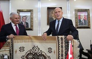 Binali Yıldırım’dan Başkan Pekmezci’ye ziyaret