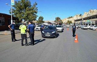 Birecik’te drone destekli uygulama