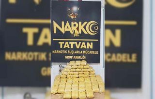 Bitlis’te 34 kilo eroin ele geçirildi