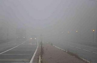 Bolu Dağı sisle kaplandı, görüş mesafesi 20...