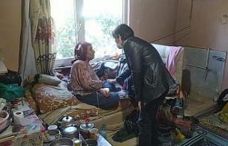 Bu ilçede yaşlı ve bakıma muhtaç vatandaşlar...