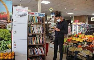 Bu markete gelenler biryandan alışveriş yapıp...