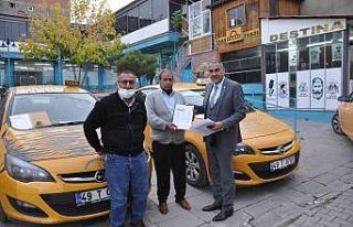 Bulanık’ta taksi şoförlerine ’12 kural’ uygulaması