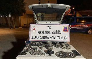 Bulgaristan’dan getirilen 250 bin lira değerindeki...