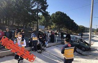 Burdur’da trafik kazası: 1 ölü, 3 yaralı