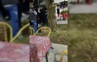 Bursa’da Beşiktaş-Galatasaray maçını izleyen...