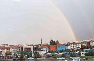 Bursa’da gökkuşağı büyüledi