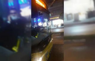 Bursa’da halk otobüsünün camını kıran bıçaklı...