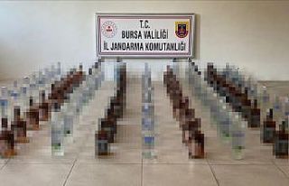 Bursa’da kaçak içki operasyonu