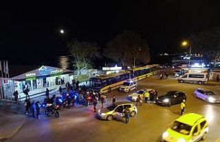 Bursa’nın Mudanya İlçesinde 250 polisin katıldığı...