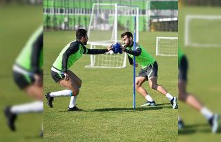 Bursaspor taktik idman yaptı