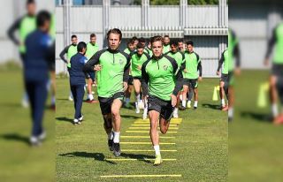 Bursaspor’da Balıkesirspor maçının taktik antrenmanı...