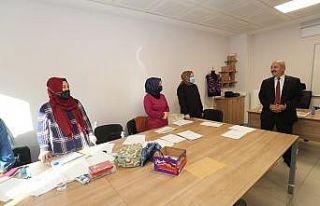 Büyükgöz, GESMEK’li kursiyerlere konuk oldu