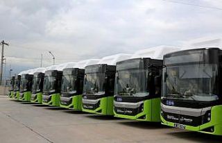 Büyükşehirin yeni otobüsleri geldi