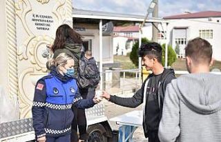 Çan Belediyesinden üniversite öğrencilerine çorba...