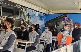 Çankırı’da öğrencilere simülasyon tırında...