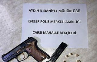 Çarşı ve Mahalle Bekçileri tarafından ruhsatsız...