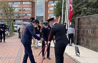 Çaycuma’da 29 Ekim öncesi çelenk sunumu gerçekleşti