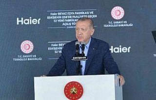 Cumhurbaşkanı Erdoğan 52 fabrikanın açılışını...