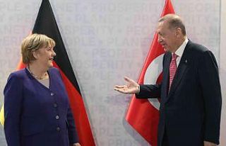 Cumhurbaşkanı Erdoğan, Almanya Başbakanı Merkel...