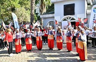 Cumhuriyet Bayramı’nda Harmandalı’yla coşuldu