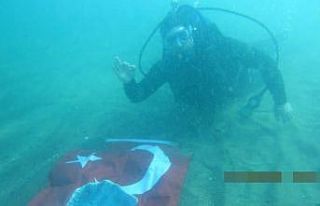 Cumhuriyet Bayramı’nı Van Gölü’nün derinliklerinde...