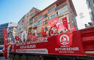 Cumhuriyet coşkusu tüm Denizli’yi sardı