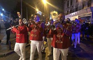 Cumhuriyetin 98. yılı Beyoğlu’nda coşkuyla kutlandı