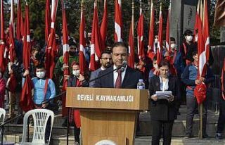 Cumhuriyetin 98. yılı Develi’de kutlandı