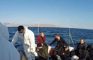 Datça açıklarında 31 düzensiz göçmen kurtarıldı