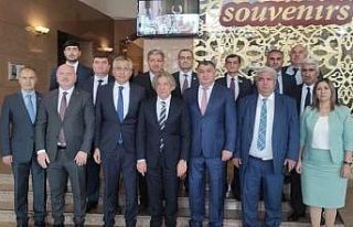 DATÜB heyeti, Bakan Yardımcısı Demircan ile bir...