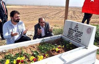 Denizi şehidin 59 yıl sonra sınırda bulunan mezarı...