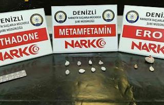 Denizli’de 25 zehir taciri gözaltına alındı