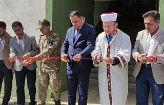 Derecik  Balkaya camisi hizmete açıldı