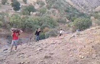 Derecik’te kış hazırlığı