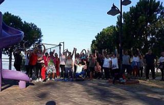 Didim’de sağlık için spor yap etkinliği devam...