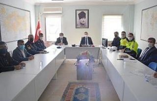 Dinar’da trafik komisyon toplantısı gerçekleştirildi