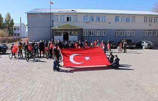 Diyadin’de bisiklet turu düzenlendi