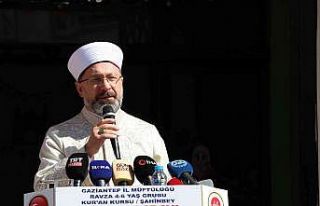 Diyanet İşleri Başkanı Erbaş, Kur’an Kursu...