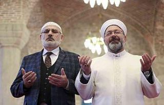 Diyanet İşleri Başkanı Erbaş ve Hafiz Osman Şahin...