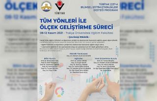 Doç. Dr. Güvendir’in TÜBİTAK bilimsel eğitim...