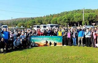 Doğaseverler, şehrin kalbinde yürüdü