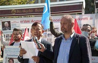 Doğu Türkistanlı mağdurlar Çin’in zulmünü...