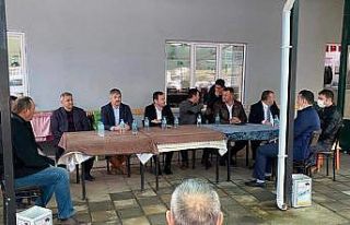 Dolu yağışı 13 bin dönüm çeltik tarlasına...