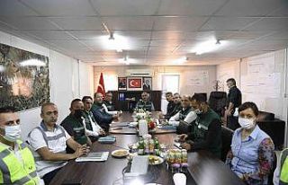 DSİ Genel Müdürü Yıldız Hatay’da incelemelerde...