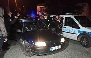 ‘Dur’ ihtarına uymayan şahıslar için polis...