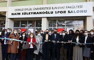 Efsane ismin adını taşıyan spor salonu açıldı