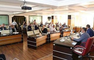 Ekim ayı belediye meclis toplantısı yapıldı
