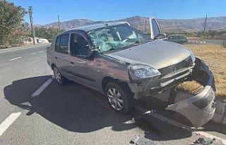 Elazığ’da trafik kazası: 1 yaralı