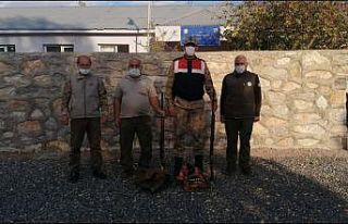 Elazığ’da yasa dışı avlanan 2 kişiye ceza...